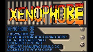 Atari Lynx Longplay 051 Xenophobe [upl. by Ynohtona]