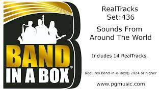 BandinaBox® 2024  RealTracks Set 436 Sounds From Around The World [upl. by Nilyak]