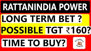 rattanindia power share news  long term bet  possible tgt ₹160 future of rattanindia power [upl. by Baptist742]