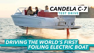 We drive the worlds first foiling electric boat  Candela C7 review  Motor Boat amp Yachting [upl. by Randall]