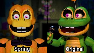 Spring Mediocre Melodies Vs Original [upl. by Lonier524]