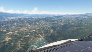 Arrival into Tricky Airport Bucaramanga Airport SKBG  Fenix A320 CFM  MSFS [upl. by Annayek]