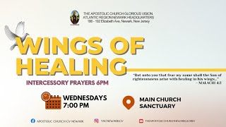 Weekly Prayer Meeting  Wings of Healing  100224 gloriousvision newark [upl. by Navarro]