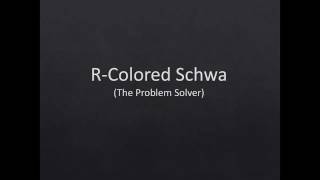 Day 7 Phonetics 4 Vowels RColored Schwa Allophones of T [upl. by Ihculo642]