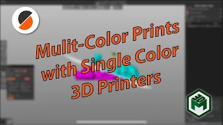 Print Multicolor models on single color 3D Printers  PrusaSlicer Tutorial [upl. by Dammahum]