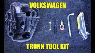 What tools you should have in your TRUNK TOOL KIT for VW Golf Mk4 Golf Mk5 Jetta Bora Passat [upl. by Oxford]