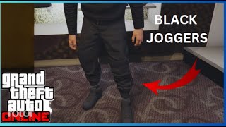 GTA V ONLINE HOW TO GET BLACK JOGGERS AFTER PATCH 169  EASY [upl. by Tireb]