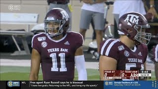 Kellen Mond Texas AampM QB 11 Vs Texas State 2019 [upl. by Macdougall]