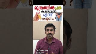 മൂത്രത്തിൽപത കണ്ടാൽ എന്ത് ചെയ്യണം [upl. by Eniar]