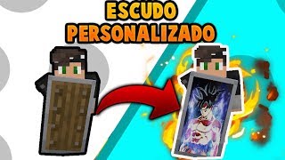 🤯Como PERSONALIZAR tu ESCUDO en Minecraft PE y Windows 10🤯 [upl. by Nosiaj967]