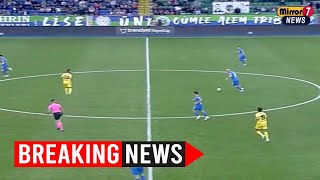 Jonjo Shelveys Spectacular HalfwayLine Goal A Feat to Remember [upl. by Sitra456]