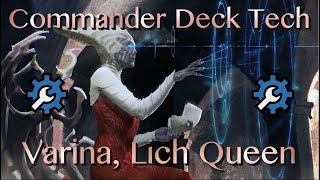 Varina Lich Queen Zombie Commander  Varina EDH  MTG  Varina Lich Queen Zombie Tribal [upl. by Suoirtemed]