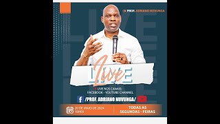 đź›‘ Live com Prof Adriano Nuvunga [upl. by Baker]