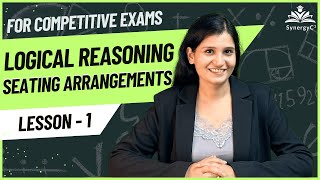 Seating Arrangements Lesson 1  Logical Reasoning for ADRESSCBankRailway Exams  Varsha Agarwalla [upl. by Anuait]