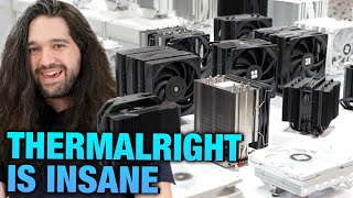 Thermalrights Completely Insane Approach to CPU Coolers is Working  Royal Pretor 130 amp More [upl. by Htederem]