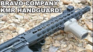 Bravo Company KMR Handguard Lightweight KeyMod Innovation [upl. by Arualana]