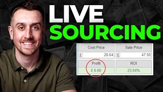 LIVE Wholesale Sourcing For Amazon FBA  Revealing My Exact Method [upl. by Drofniw]