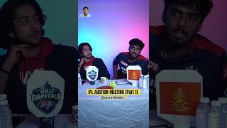 IPL auction meeting comedy criccomedy indiancricketer megaauction crickethumor ipl ipl2025 [upl. by Hahcim]