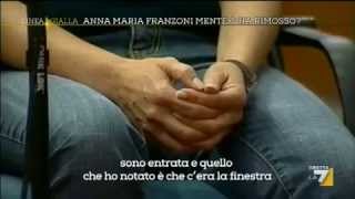 IL DELITTO DI COGNE  ANNA MARIA FRANZONI MENTE O HA RIMOSSO 22102013 [upl. by Idur]