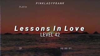 Lessons in Love  Level 42 Español  Inglés [upl. by Haras]