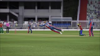 Reverse sweep gives Pieterson a wicketCricket cricket24 fyp classic england westindies ten10 [upl. by Midian]