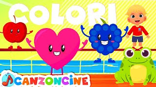 Il Mondo dei Colori ✨ 3 Canzoni Educative sui Colori per Bambini [upl. by Ahsenauj]