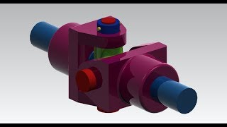 Universal Coupling  Nx  part Design And Assembly [upl. by Lemak195]