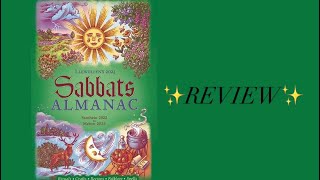 2023 Llewellyns Sabbat Almanac book review [upl. by Smitt]