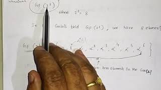 Galois Fields Lecture1 [upl. by Civ]