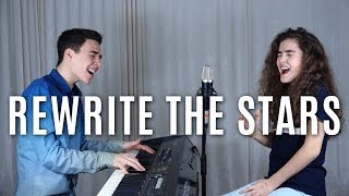 BROTHER AND SISTER DUET  Rewrite The Stars From the Greatest Showman [upl. by Kcirrag]