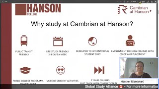 Cambrian College amp Hanson Toronto Campus Admission’s information with Admission Hub Canada [upl. by Yeldahc]