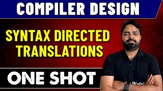 Compiler Design  Syntax directed translations in One Shot  GATE 2023 [upl. by Anires]