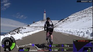 120 Minute Uphill Indoor Cycling Training Mont Ventoux France Full HD [upl. by Ojeillib432]