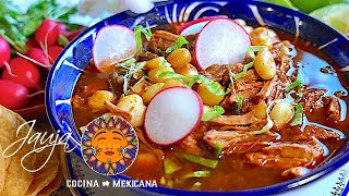 Pozole Rojo y Salsa Pozolera [upl. by Esmerelda]