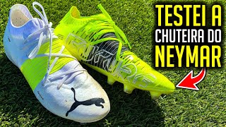 Qual a MELHOR chuteira do NEYMAR 🤔  Testei a chuteira campo Puma Future Z 11 [upl. by Hartmunn743]