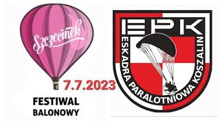 Festiwal Balonowy Szczecinek 2023  piątek [upl. by Regni]