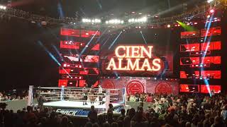 Andrade quotCienquot Almas amp Zelina Vega Live Entrance Smackdown Live 100218 [upl. by Nager909]