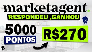 MARKETAGENT SITE PAGANDO até R270 RÁPIDO APENAS RESPONDENDO PESQUISAS RÁPIDAS [upl. by Zailer]