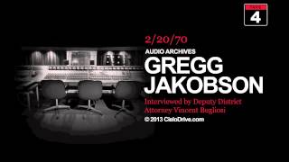 Audio Archives Gregg Jakobson interviewed by Vincent Bugliosi February 20 1970  Tape Four [upl. by Alyehs]