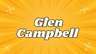 Glen Campbell  Wichita Lineman [upl. by Amaras]