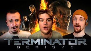 TERMINATOR GENISYS 2015 MOVIE REACTION  First Time Watching [upl. by Mikah]