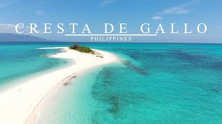 Cresta de Gallo Island Romblon Philippines 4K Cinematic Aerial Video [upl. by Koralle]