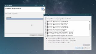Create Setup file in Visual Studio with Access Database Add Custom Prerequisites Setup  FoxLearn [upl. by Amasa953]