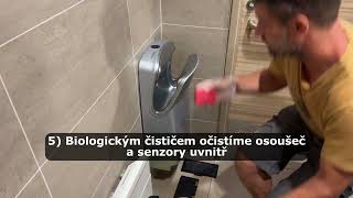 Pravidelný servis osoušečů rukou Ecostep R11 [upl. by Anelaf]