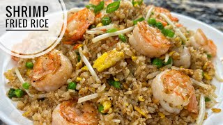 Shrimp Fried Rice  Easy And Quick Fried Rice Recipe [upl. by Boothman]