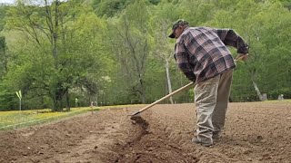 Appalachian Heritage Ep12 Multiple ideas that might keep wildlife out of your garden new sprouts [upl. by Alaehcim]