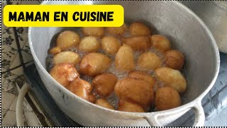 beignets haricots bouillis de maman  recette complet ☺️☺️ [upl. by Ketty407]