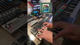 synthwave Flying North Thomas Dolby Roland JD08 JU06A Korg Volca Keys Arturia Keystep Pro [upl. by Olemrac17]