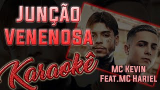 Junção Venenosa  MC Kevin FeatMC Hariel  Karaokê Instrumental Cover [upl. by Dyrraj]