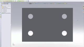 SolidWorks Lineares Skizzenmuster oder Spiegeln Teil 3 [upl. by Stroup]